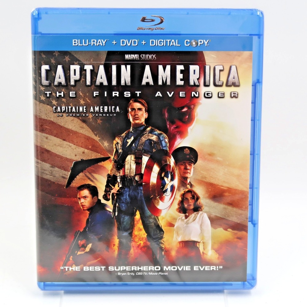 Captain America: The First Avenger (Two-Disc Blu-ray/DVD Combo) Chris Evans